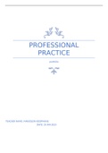 professsional practice MCPP