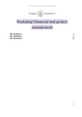 Werkcollege aantekeningen Financial and project management (440026-B-6)  The Basics of financial management-exercises, ISBN: 9789001889234