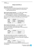 (8. -  12. Klasse) Rechnungswesen Nachhilfematerial von Calli