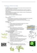 Samenvatting mycologie en parasitologie