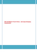 NR 324 Midterm Exam Study – ATI Test 4 Practice Assessment Rated A+