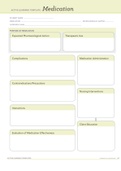 Active Learning Template for Albuterol