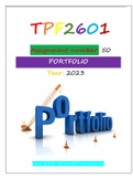 TPF2601 ASSIGNMENT 50 (PORTFOLIO) 2023
