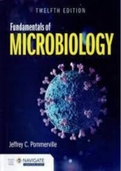 Test Bank for Fundamentals of Microbiology 12th Edition by Jeffrey C. Pommerville | Latest Guide 2022/23