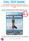 Test Bank For Human Anatomy 6th Edition By Michael McKinley 9781260251357 Chapter 1-28 Complete Guide .
