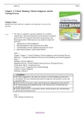 Davis Advantage for Understanding Medical-Surgical Nursing 7th Edition Linda S. Williams Test Bank Chapter 1-57 | Complete Guide Newest Version 2023