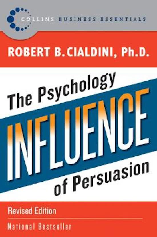 Social influence Book Summary Ch. 1-8