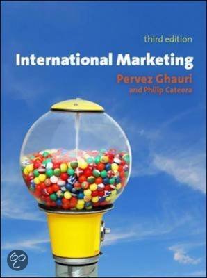 Test Bank Solutions Manual For International Marketing 18th Edition By Cateora Latest Update With All Chapter Questions and Detailed Correct Answers  100% Complete Solution 