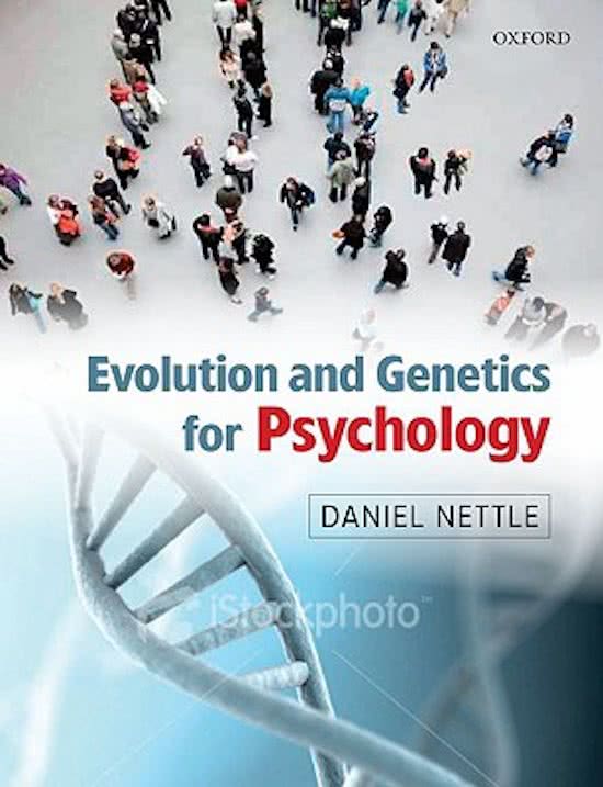 Evolutie en Genetica: stof uit 3 boeken, artikelen en college's (NL)