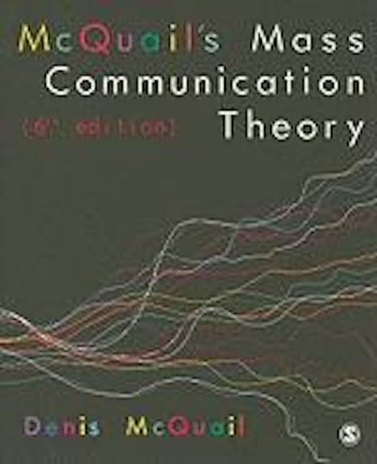 McQuail\'s Mass Communication Theory