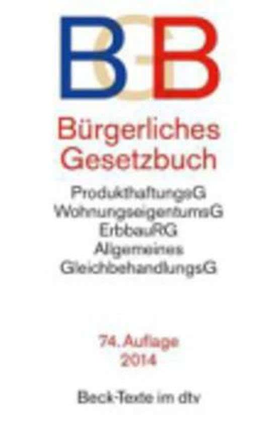 Bgb - Burgerliches Gesetzbuch