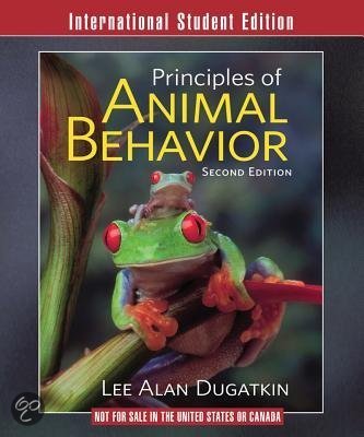 Principles Of Animal Behavior
