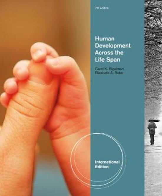 Human Development Across the Life Span Chapter 3