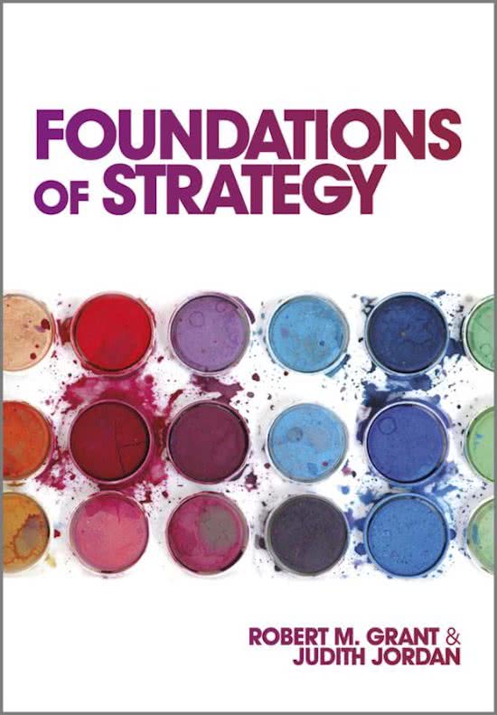Foundations of Strategy, Grant - Complete test bank - exam questions - quizzes (updated 2022)