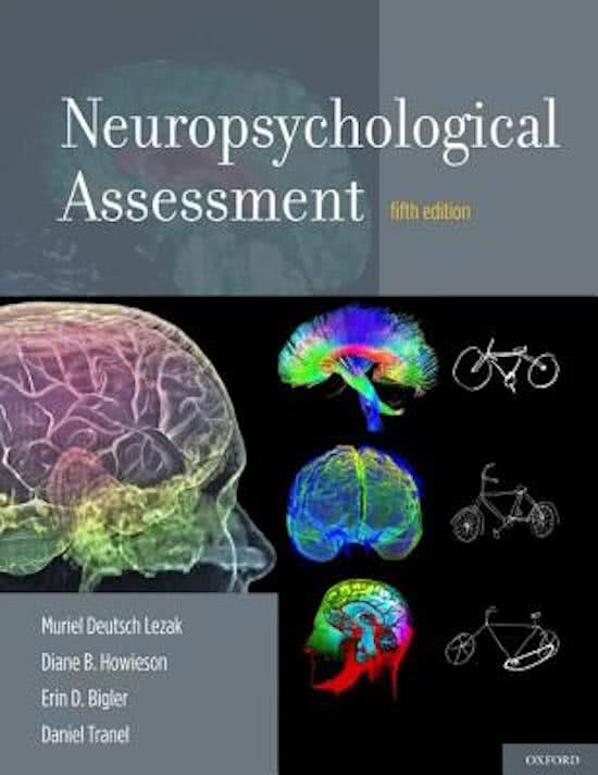 Very extensive summary Neuropsychological Assessment (119 pages!!)