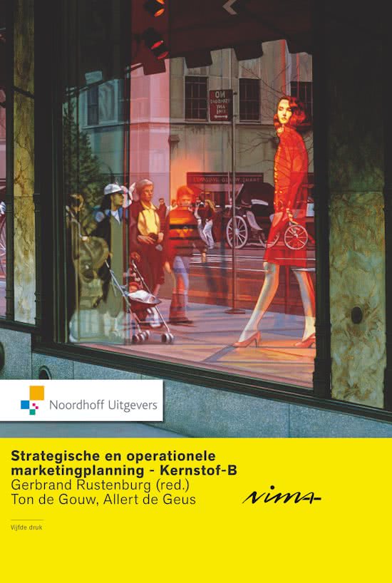 Samenvatting (Marktanalyse) Strategische- en operationele marketingplanning