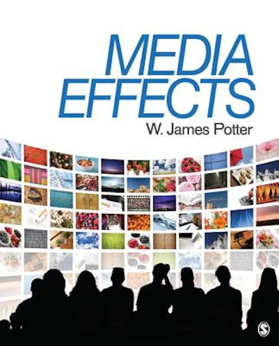 Samenvatting Media Effects, Potter