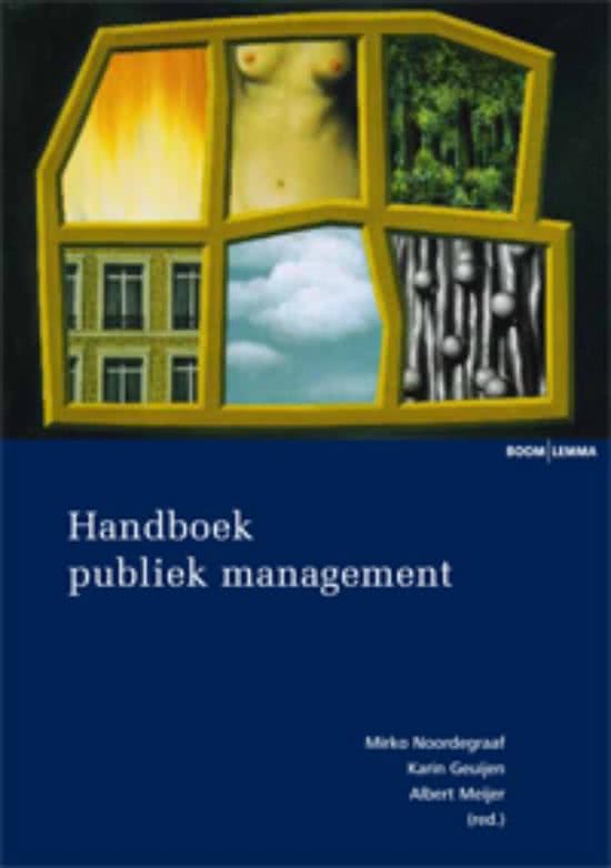 Samenvating Handboek publiek management