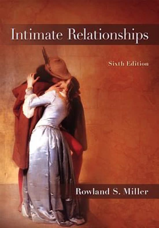 Intimate Relationships, Miller - Complete test bank - exam questions - quizzes (updated 2022)