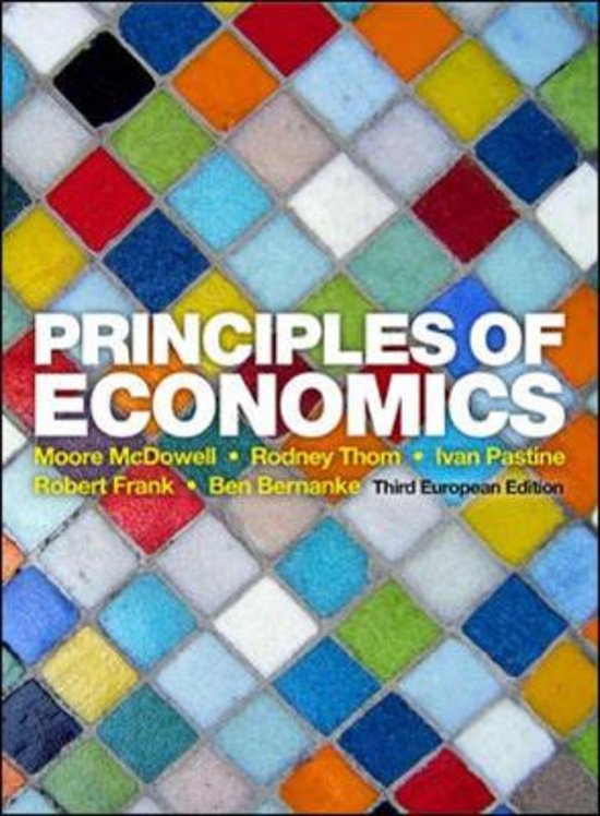 College aantekeningen ECT - Economics and Tourism (CBTO1ECT)  Principles Of Economics, ISBN: 9780077132736
