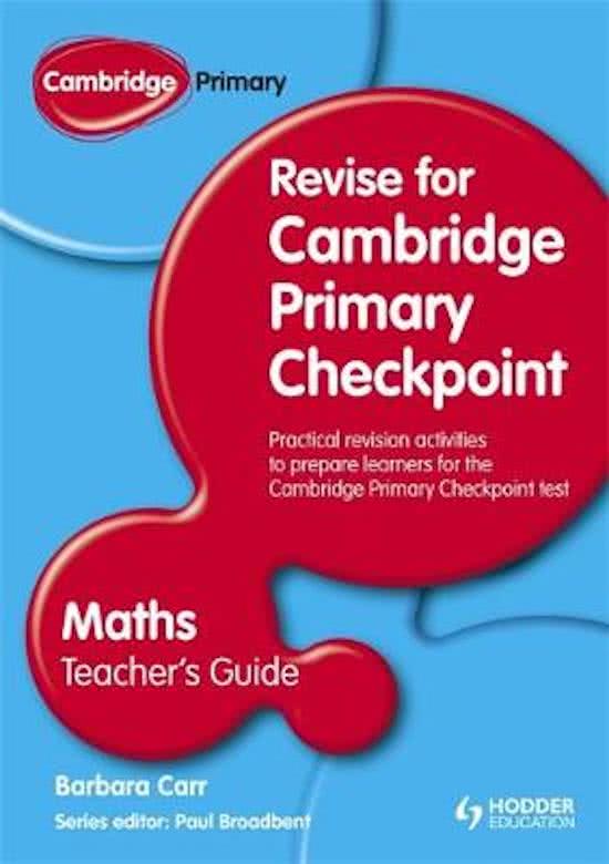 solved primary checkpoint maths paper with explanations 