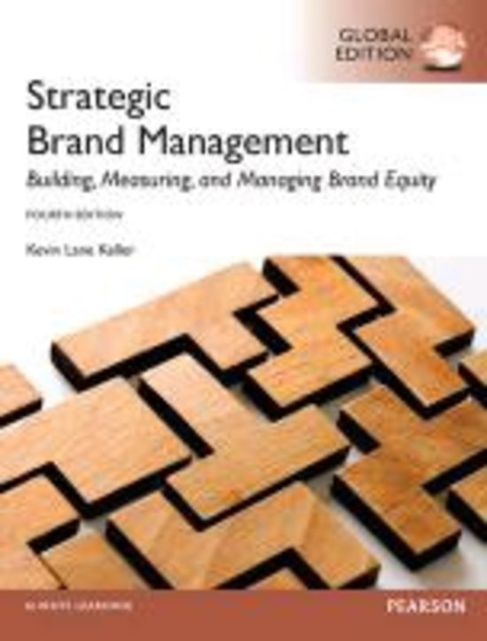 Strategic Brand Management: Global Edition