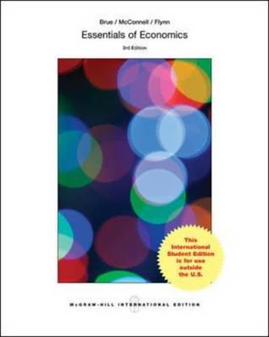 Essentials of Economics - Brue (Chapter 1-16)