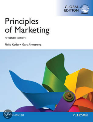 Summary: Principles of Marketing - Kotler, Armstrong, Harris and Piercy. Chapters 1, 3, 7, 8, 9, 10 and 12.