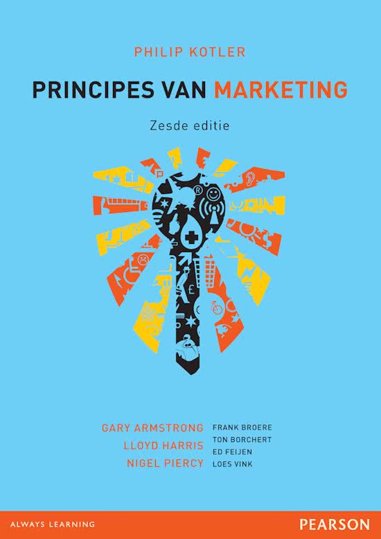Samenvating Marketing (bedrijfskunde) (boek principes van marketing)