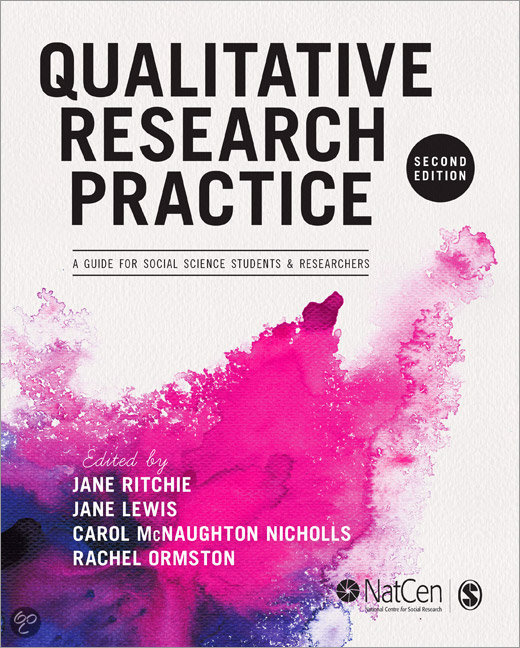 Samenvatting Qualitative Research Practice second edition