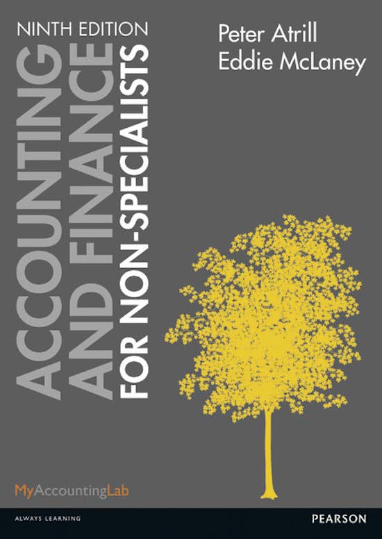 Accounting and Finance for non-specialists