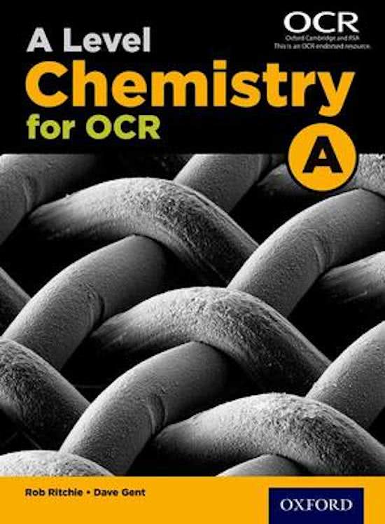 OCR A A Level Chemistry Module 3 Summary Notes