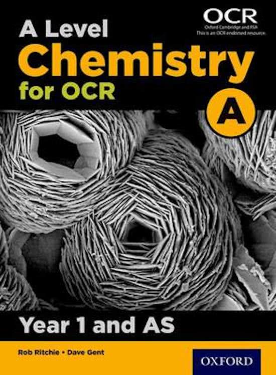 OCR A level chemistry: 12A* core practicals summary/write-up/notes