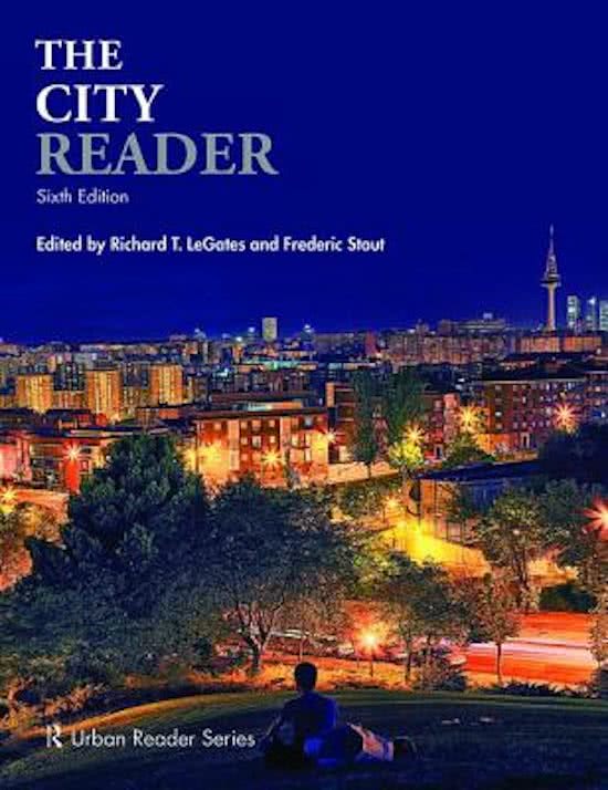 Summary various authors The City Reader Urbanism & Planning (GESP1)