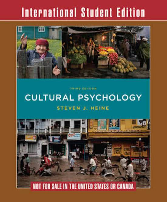 Cross-cultural psychology (lectures + book)