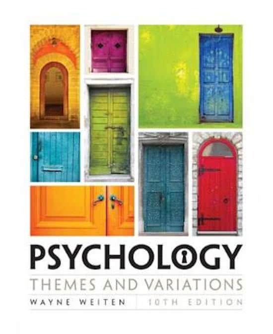 Intro to Psychology Chapter 14 - Psychological Disorders
