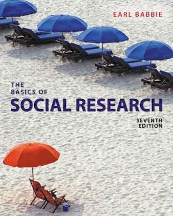 Babbie here: Introduction to social science research